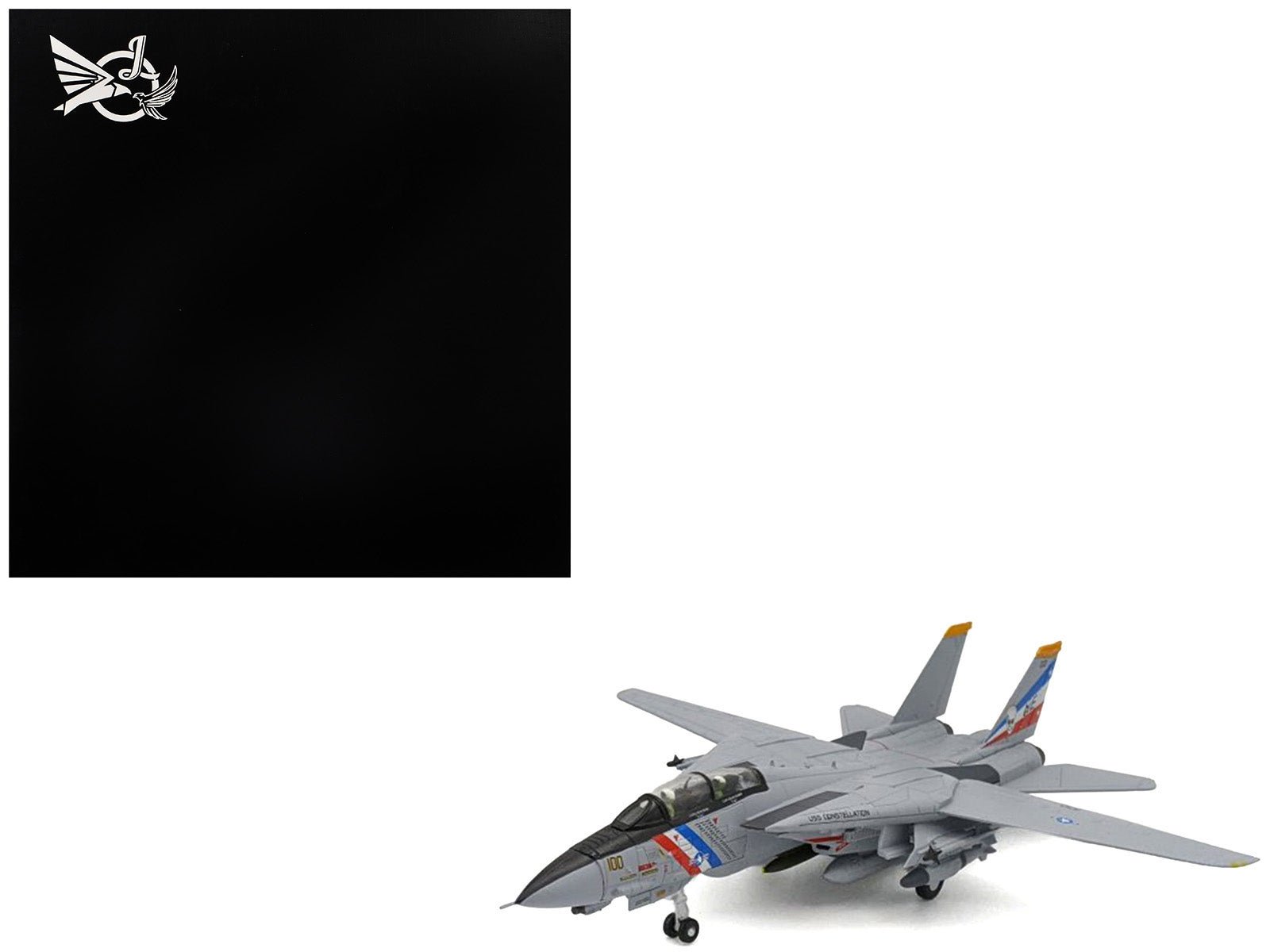 Grumman F-14D Tomcat Aircraft "VF-2 Bounty Hunters USS Constellation" (1990s) United States Navy 1/100 Diecast Model Airplane  free shipping USA