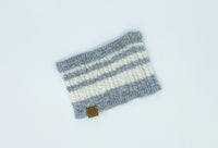 Cashmere Blend Scarf sets for Pets and their humans, Heather Grey