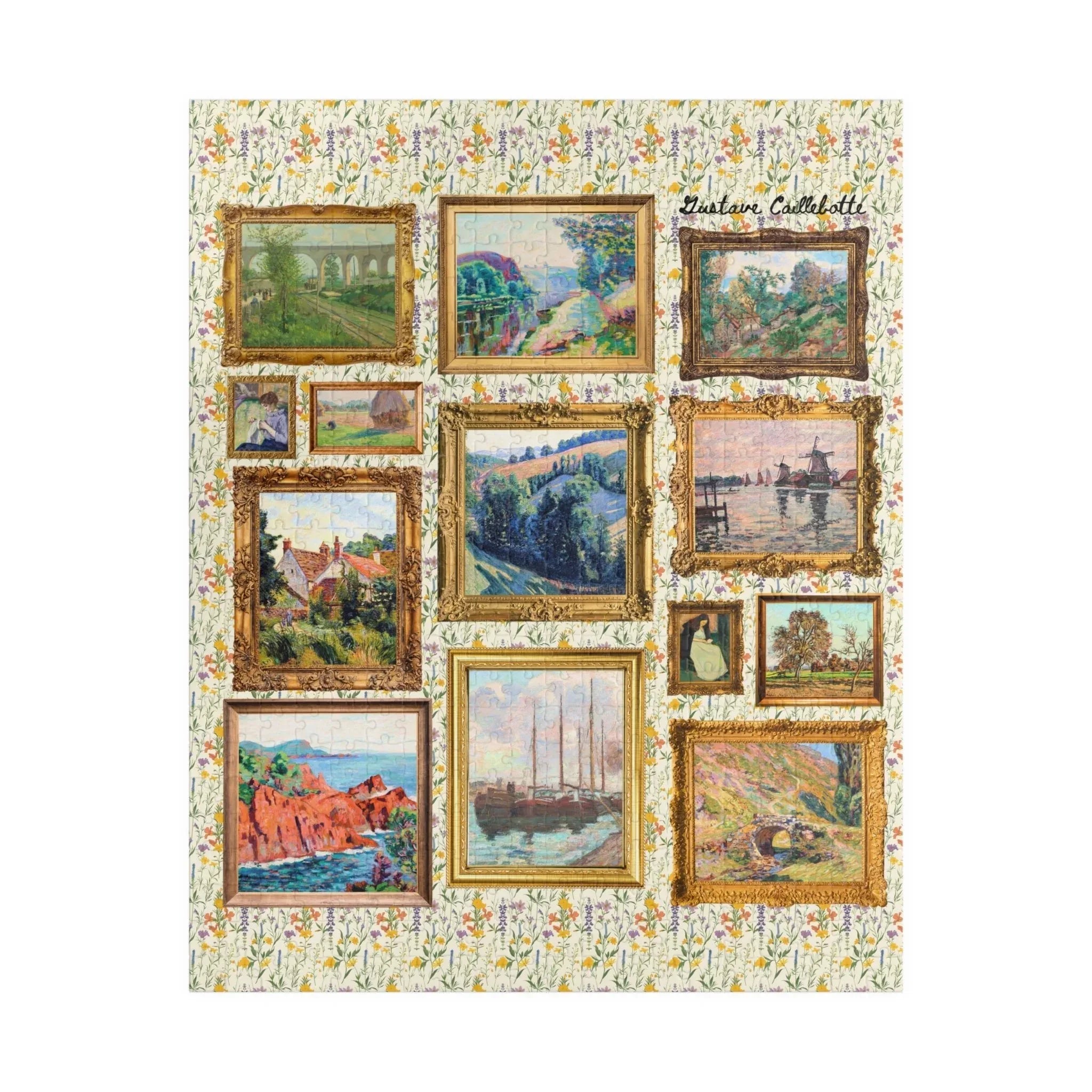 Gustave Caillebotte Art History Puzzle - BIG FRENCHIES