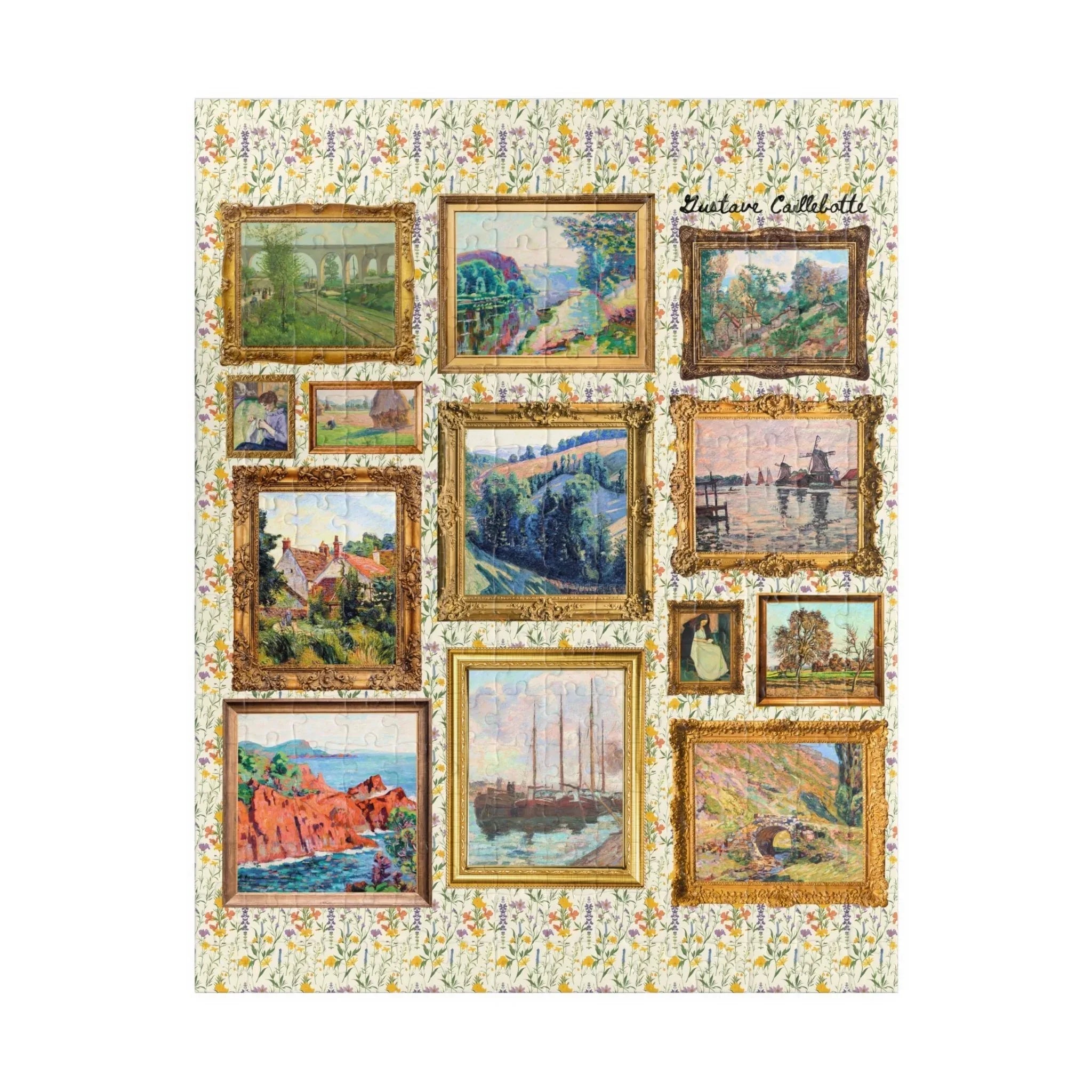 Gustave Caillebotte Art History Puzzle - BIG FRENCHIES