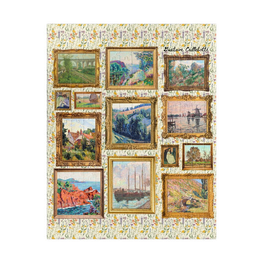 Gustave Caillebotte Art History Puzzle - BIG FRENCHIES