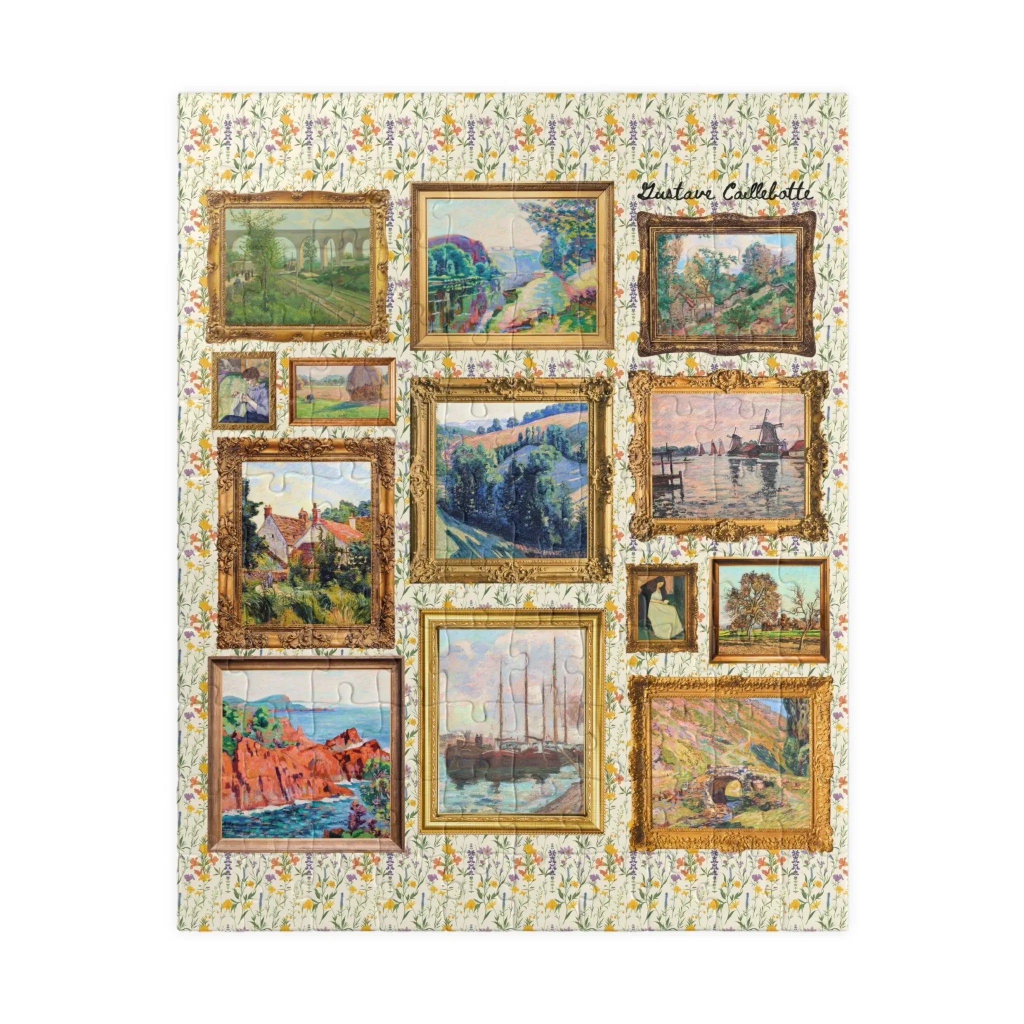 Gustave Caillebotte Art History Puzzle - BIG FRENCHIES