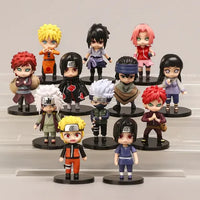 12pcs/set Naruto Anime Shippuden PVC Figures Toys - # BOT&G522610002 - BIG FRENCHIES