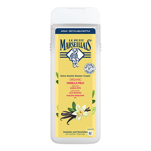 Le Petit Marseillais Vanilla Scented Shower Gel - Nourishing & Gentle Cleansing Body Wash