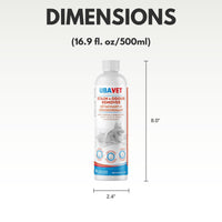 UBAVET Stain and Odor Remover for Dogs & Cats – Powerful Enzyme Cleaner – (16.9 fl oz / 500ml) - BIG FRENCHIES