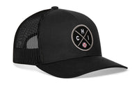 Chicago Trucker Hat  |  Silver CHI X Baseball Snapback