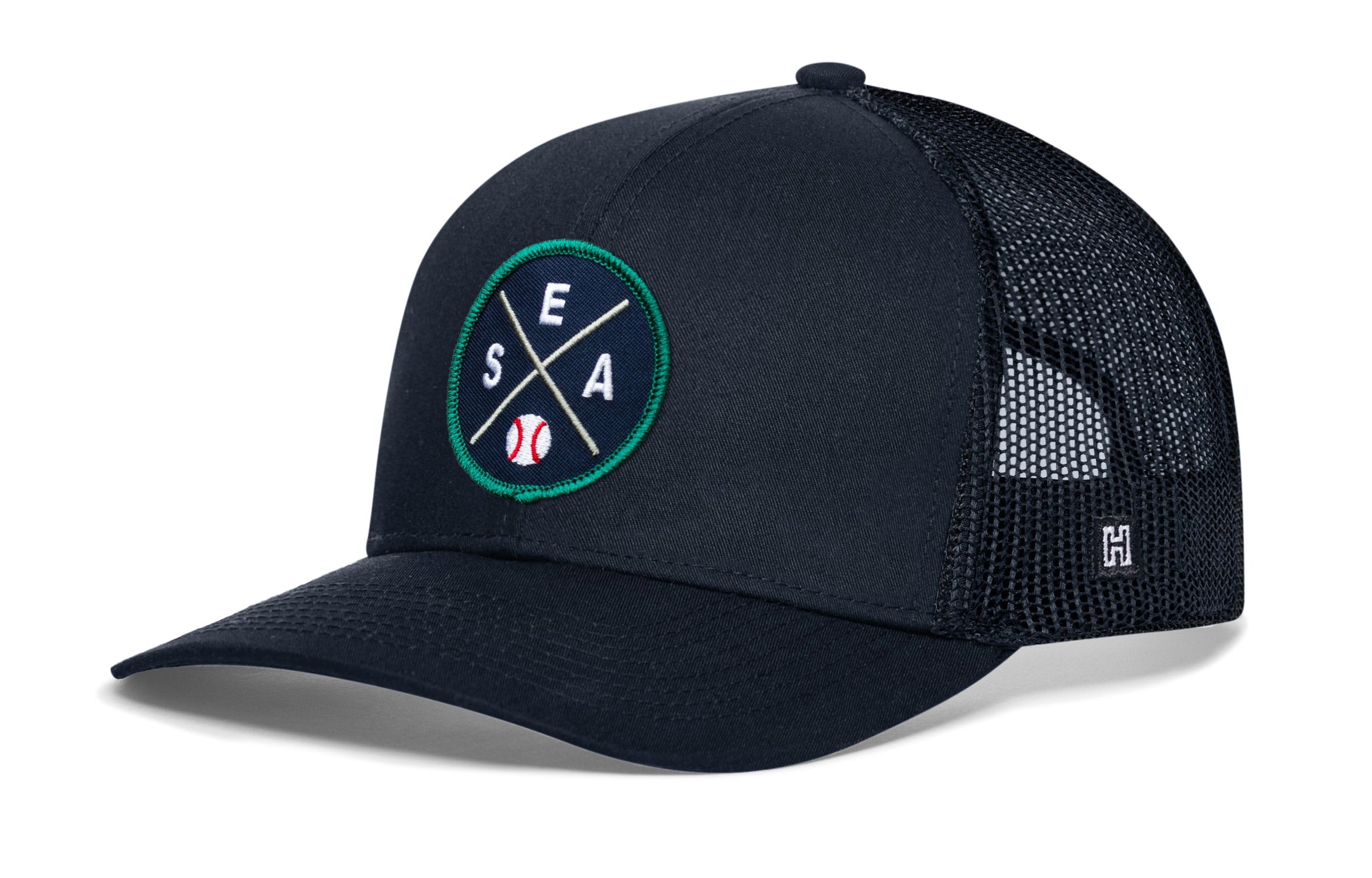 Seattle Trucker Hat  |  SEA X Baseball Snapback