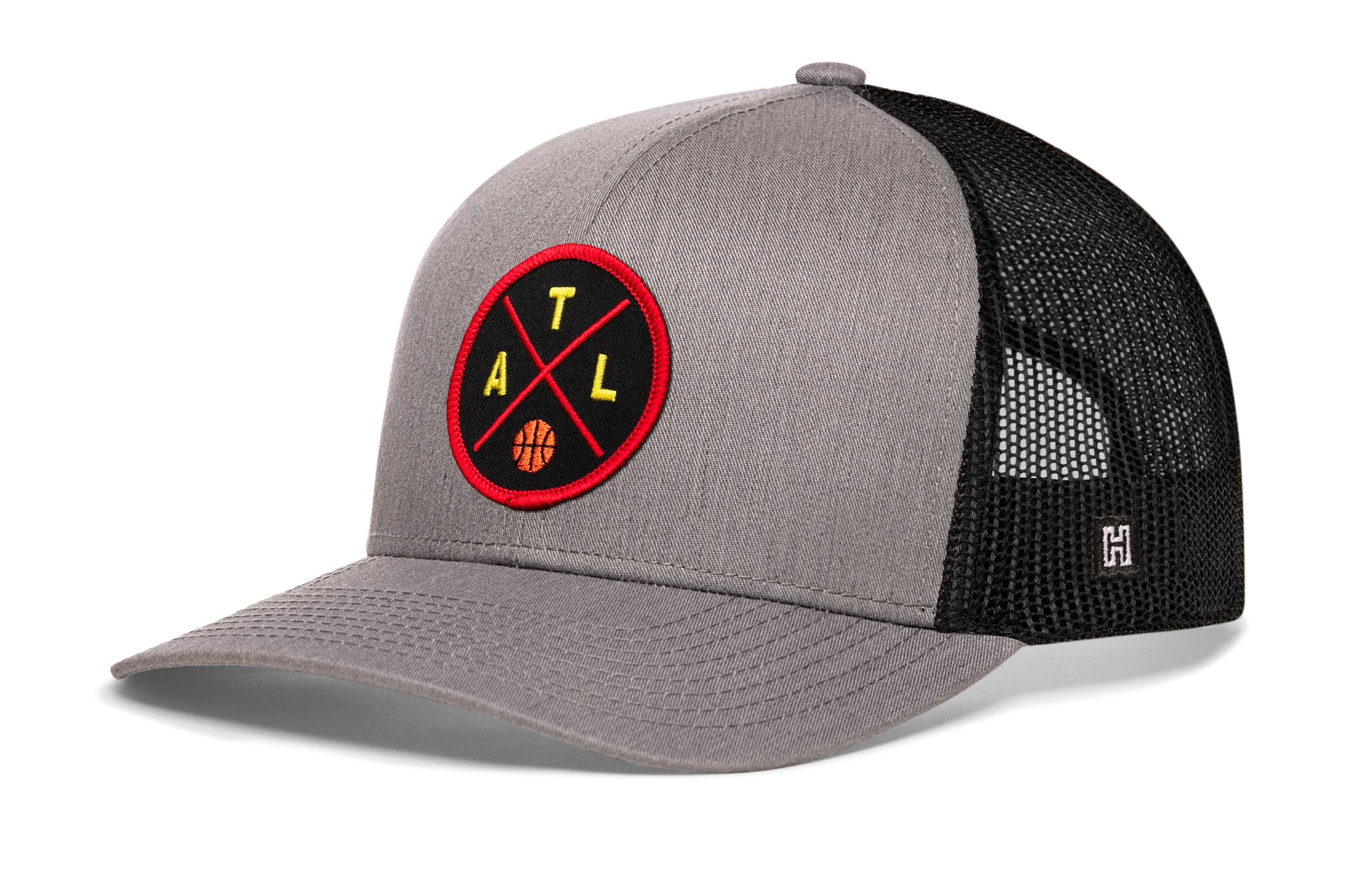 Atlanta Trucker Hat  |  ATL X Basketball Snapback