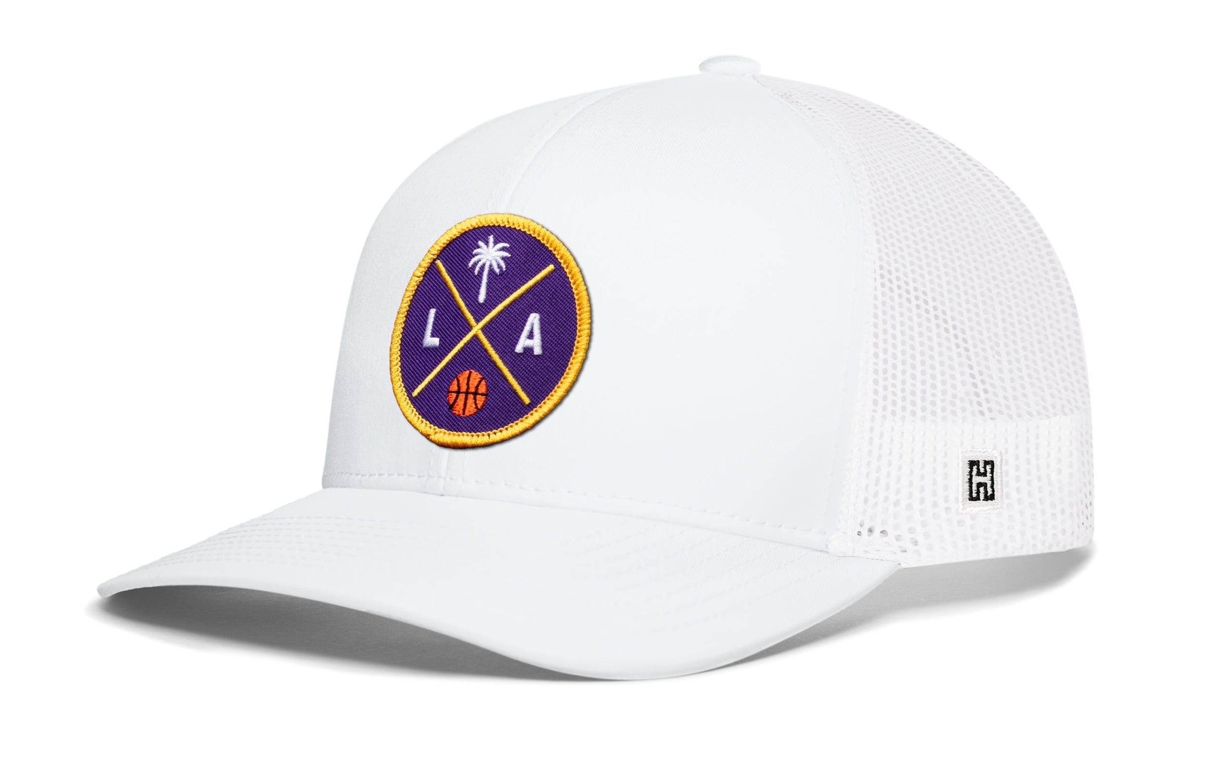 Los Angeles Trucker Hat  |  LA X Basketball Snapback