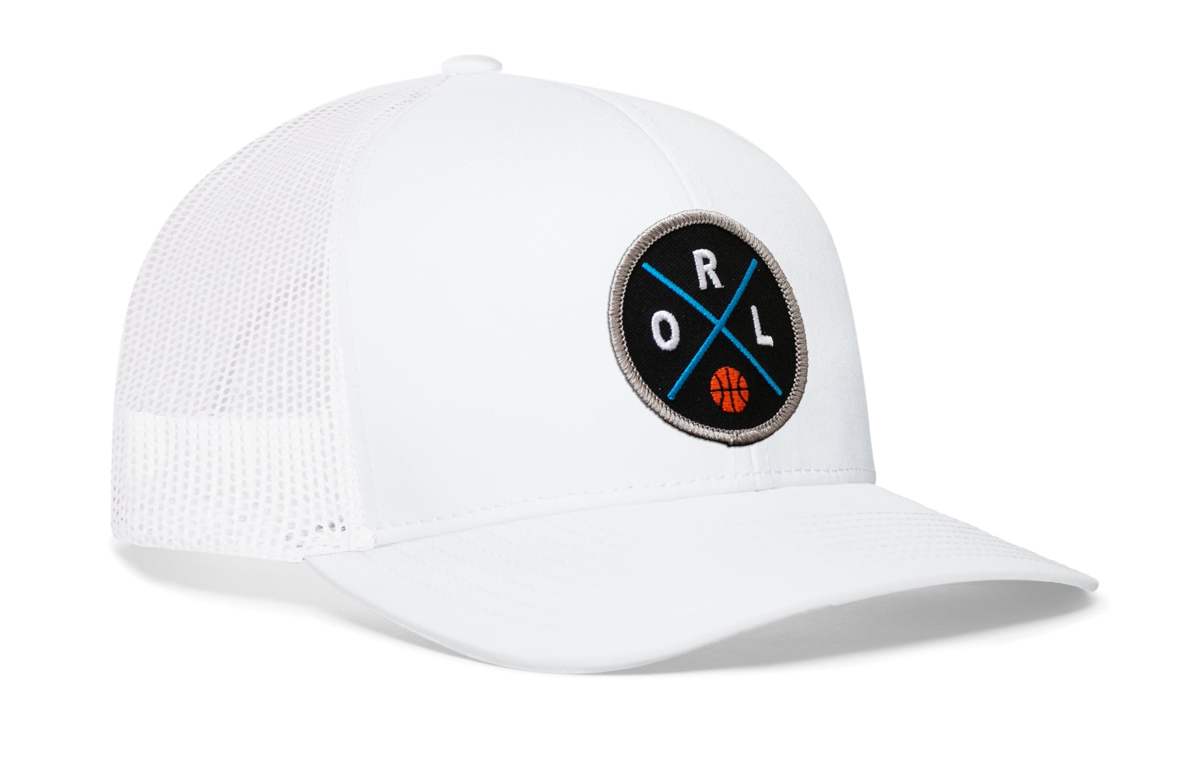 Orlando Trucker Hat  |  ORL X Basketball Snapback