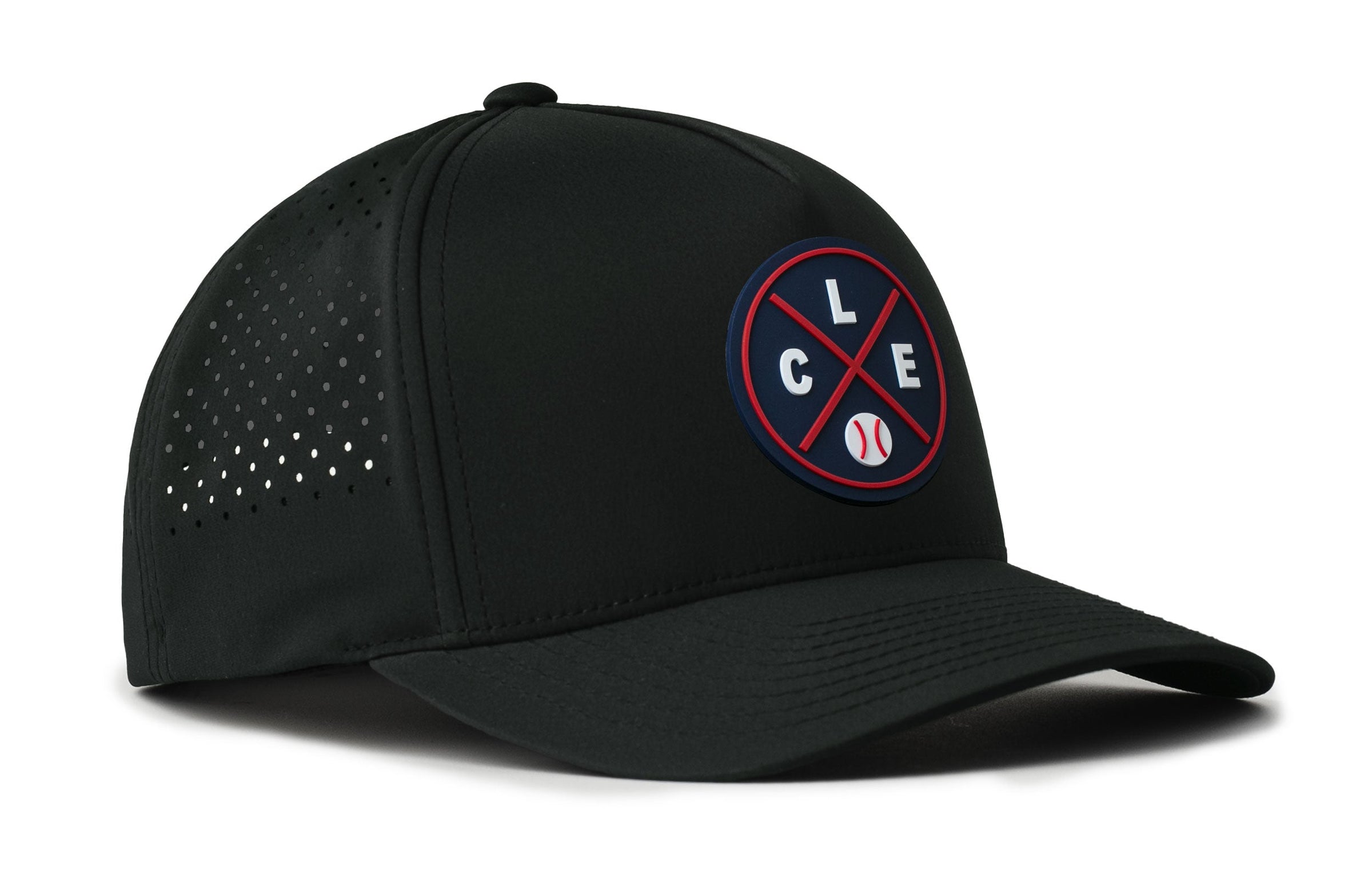 Cleveland Baseball Performance 5-Panel Hat  |  CLE X Flexfit® Snapback