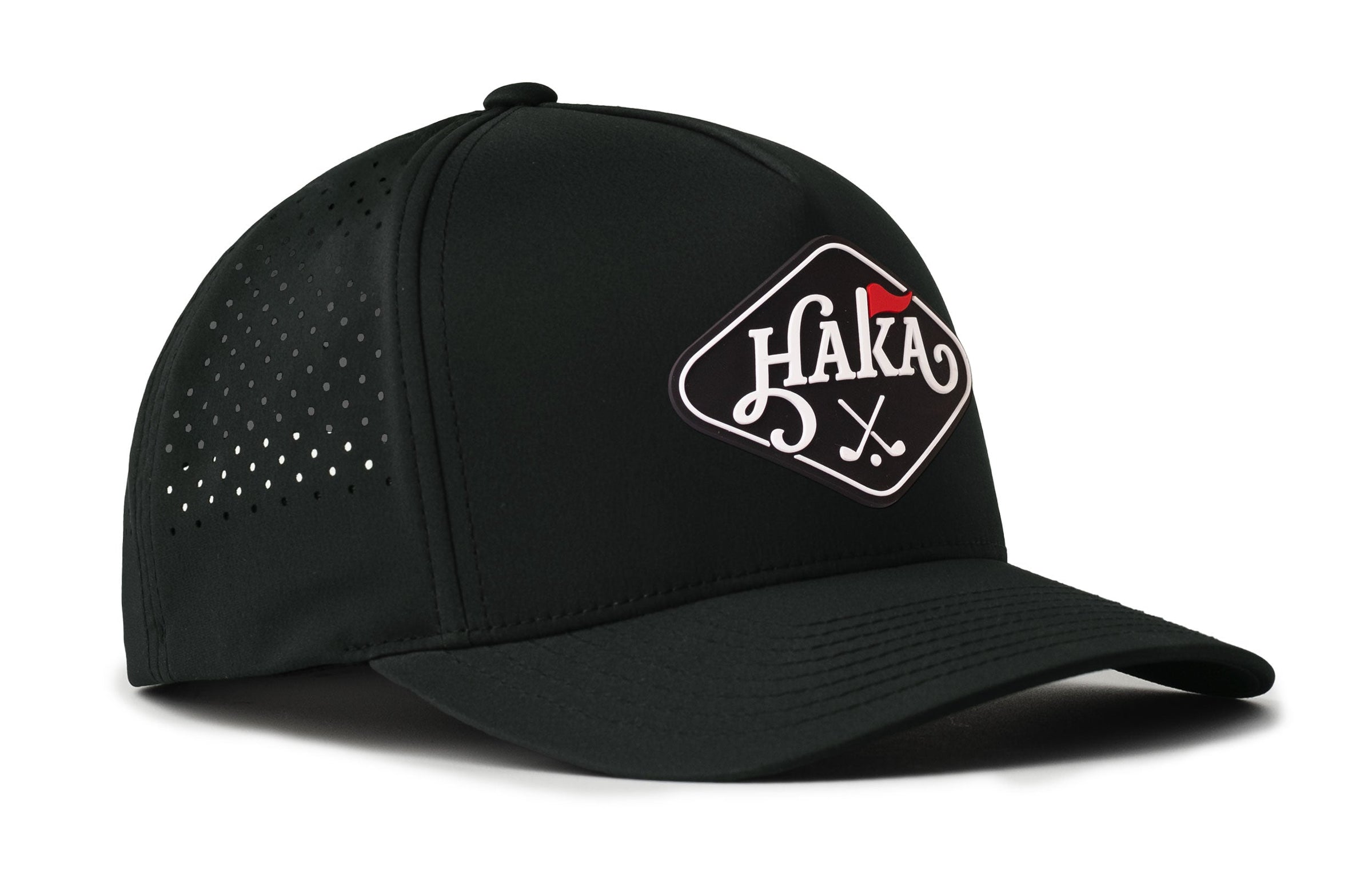 HAKA Golf Performance 5-Panel Hat  |   Diamond Flexfit Snapback