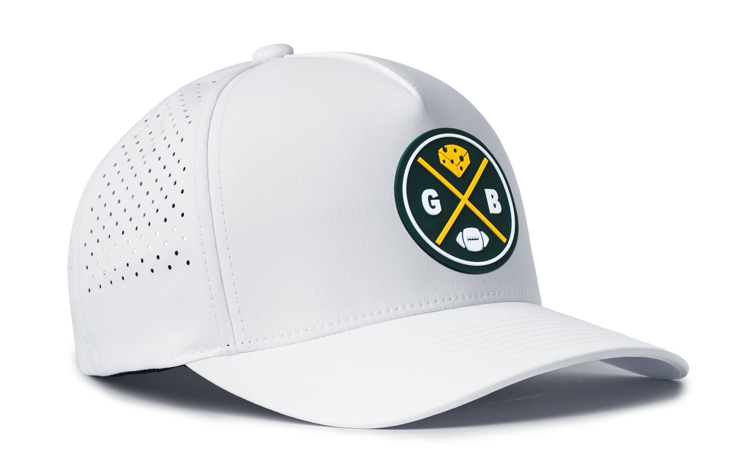 Green Bay Football Performance 5-Panel Hat  |  GB X Cheese Flexfit® Snapback