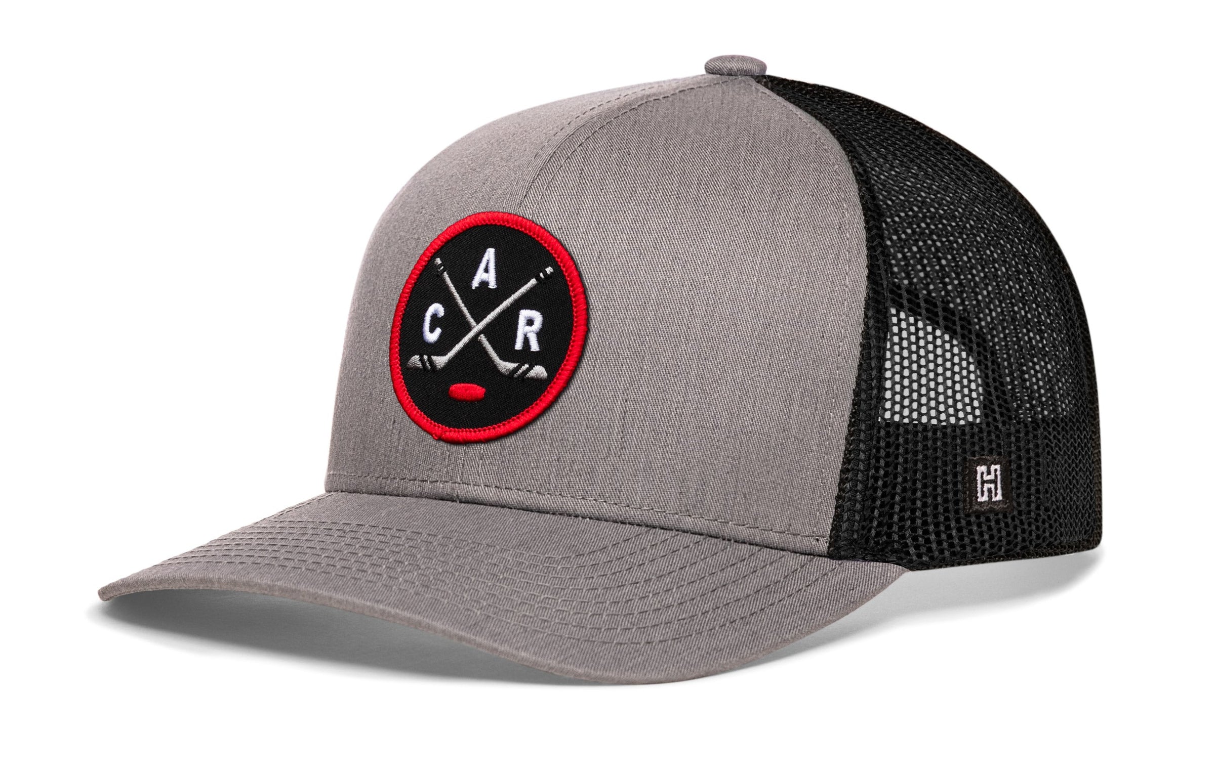 Carolina Hockey Trucker Hat  |  Black CAR X Snapback