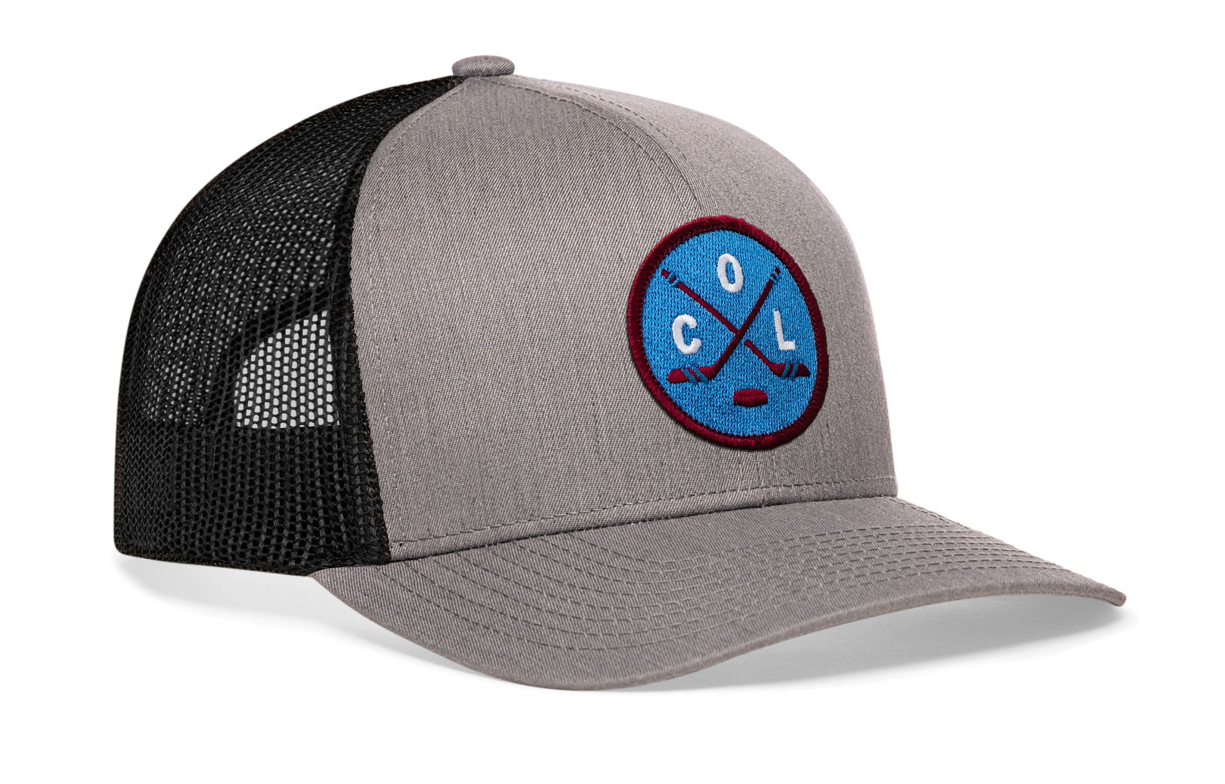 Colorado Hockey Trucker Hat  |  COL X Snapback