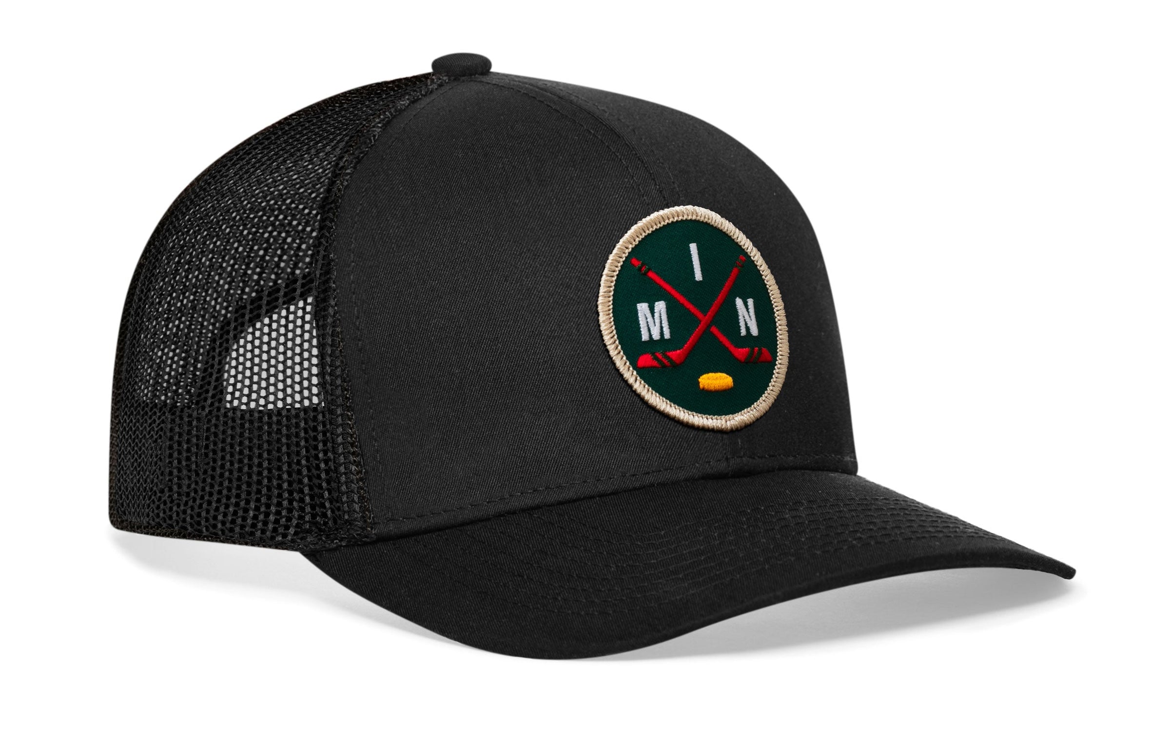 Minnesota Hockey Trucker Hat  |  MIN X Snapback