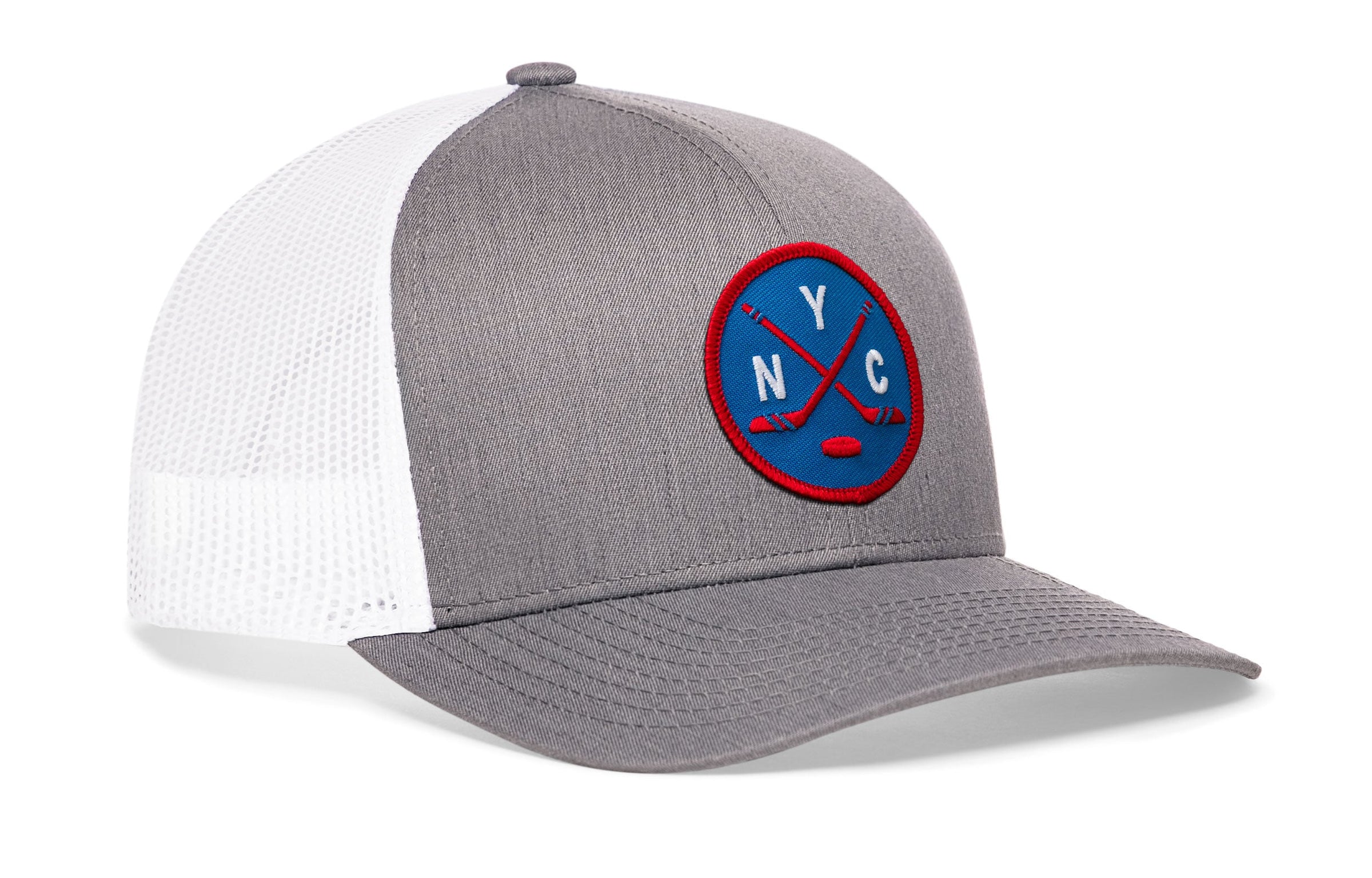 New York Hockey Trucker Hat  |  NYC X Snapback