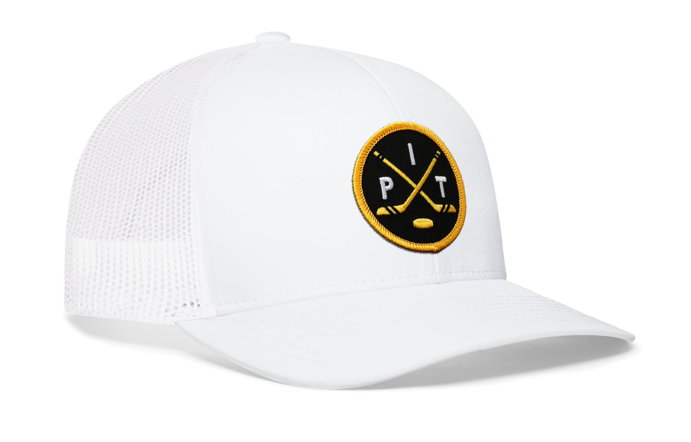 Pittsburgh Hockey Trucker Hat  |  PIT X Snapback