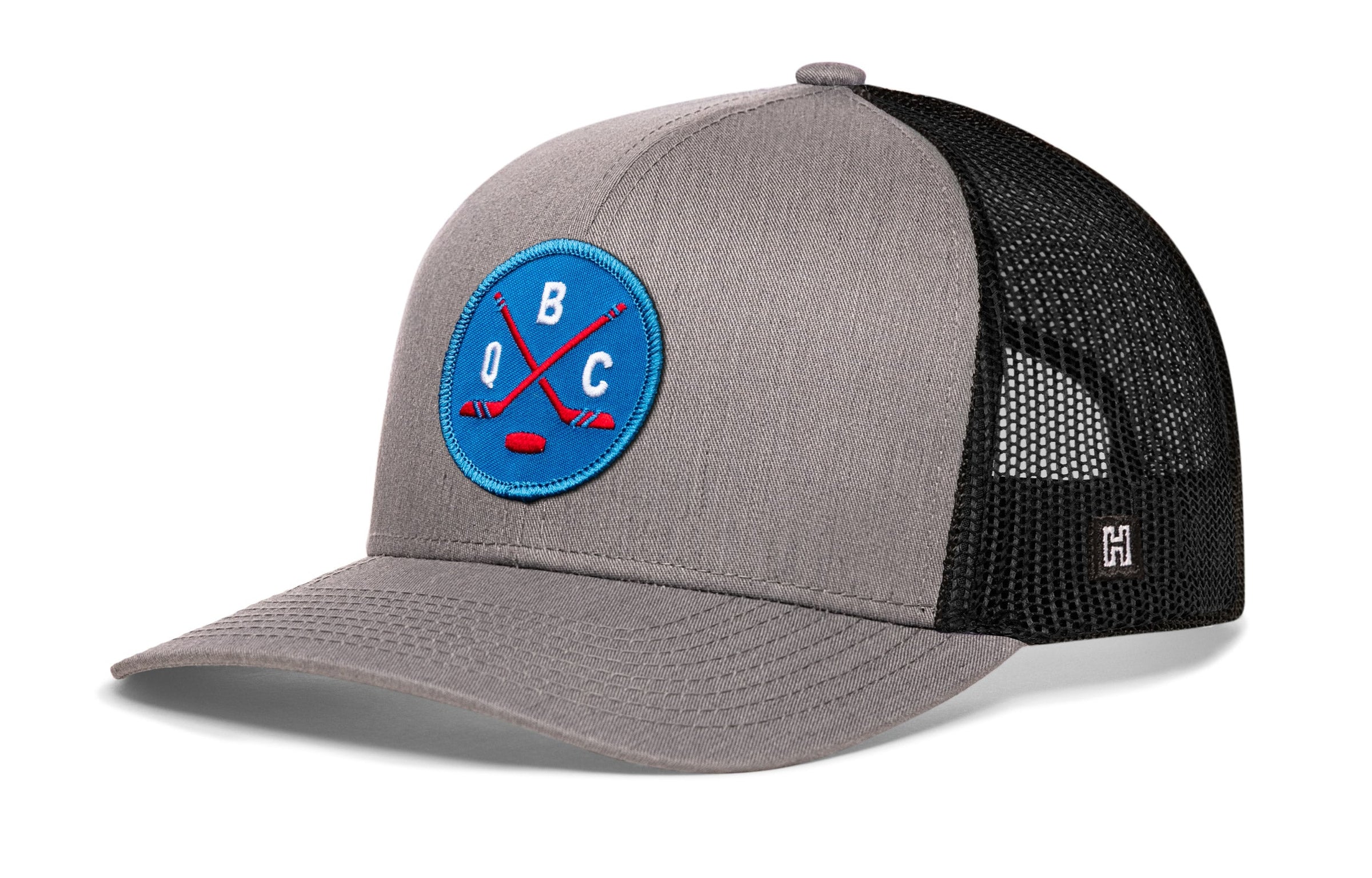 Quebec Hockey Trucker Hat  |  QBC X Snapback