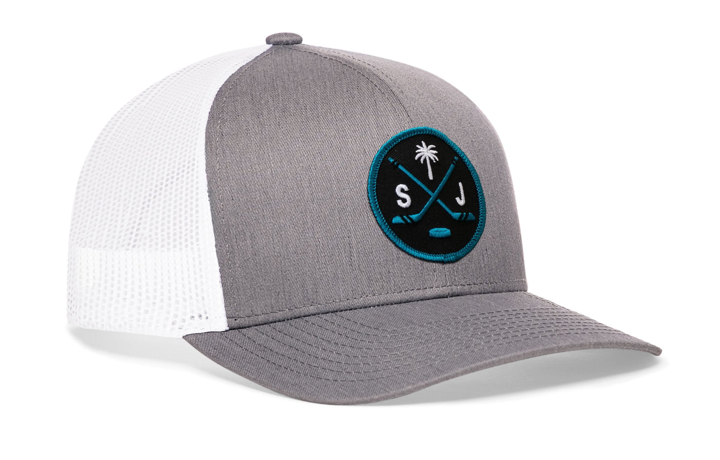 San Jose Hockey Trucker Hat  |  SJ X Snapback