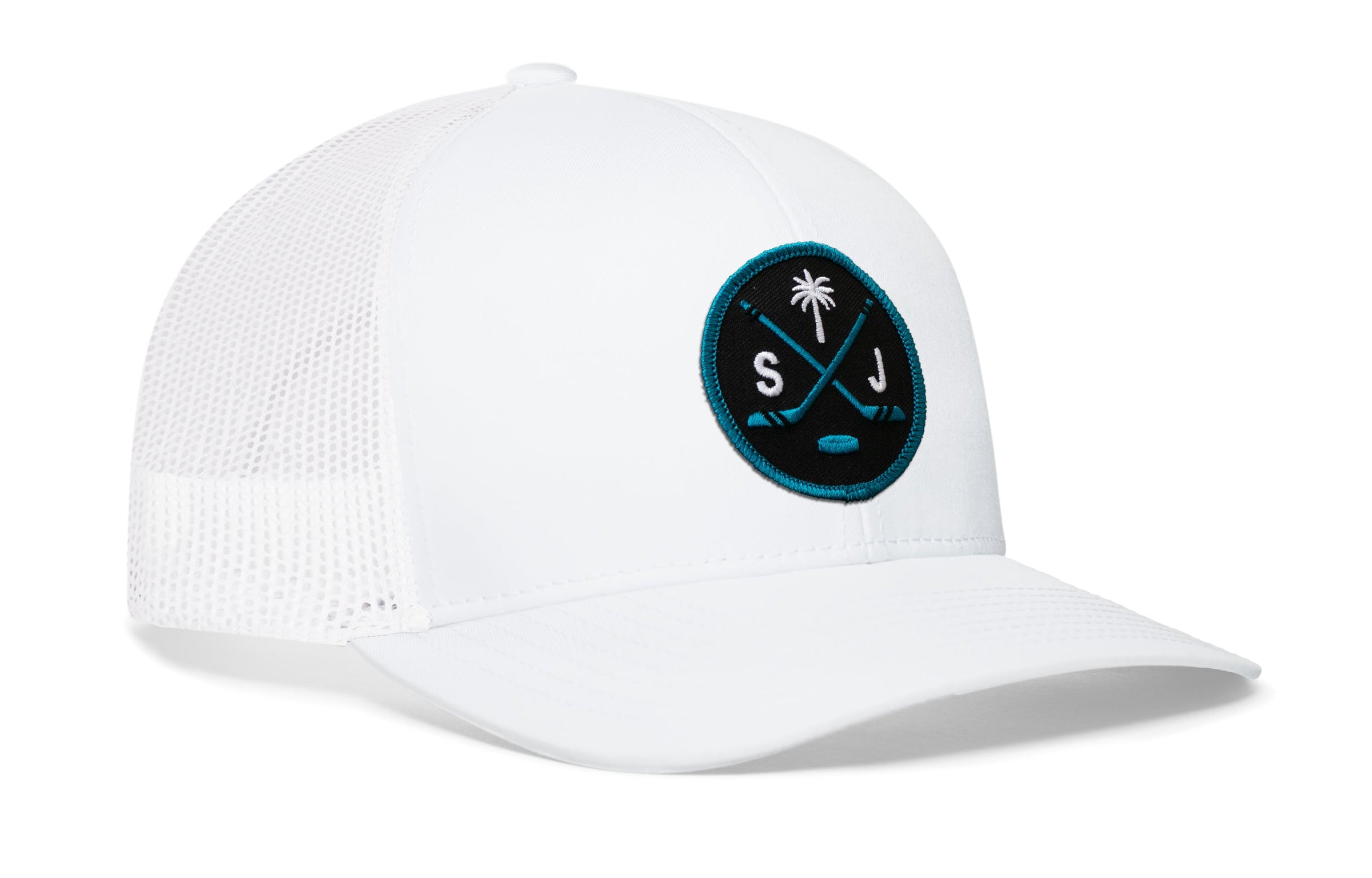 San Jose Hockey Trucker Hat  |  SJ X Snapback