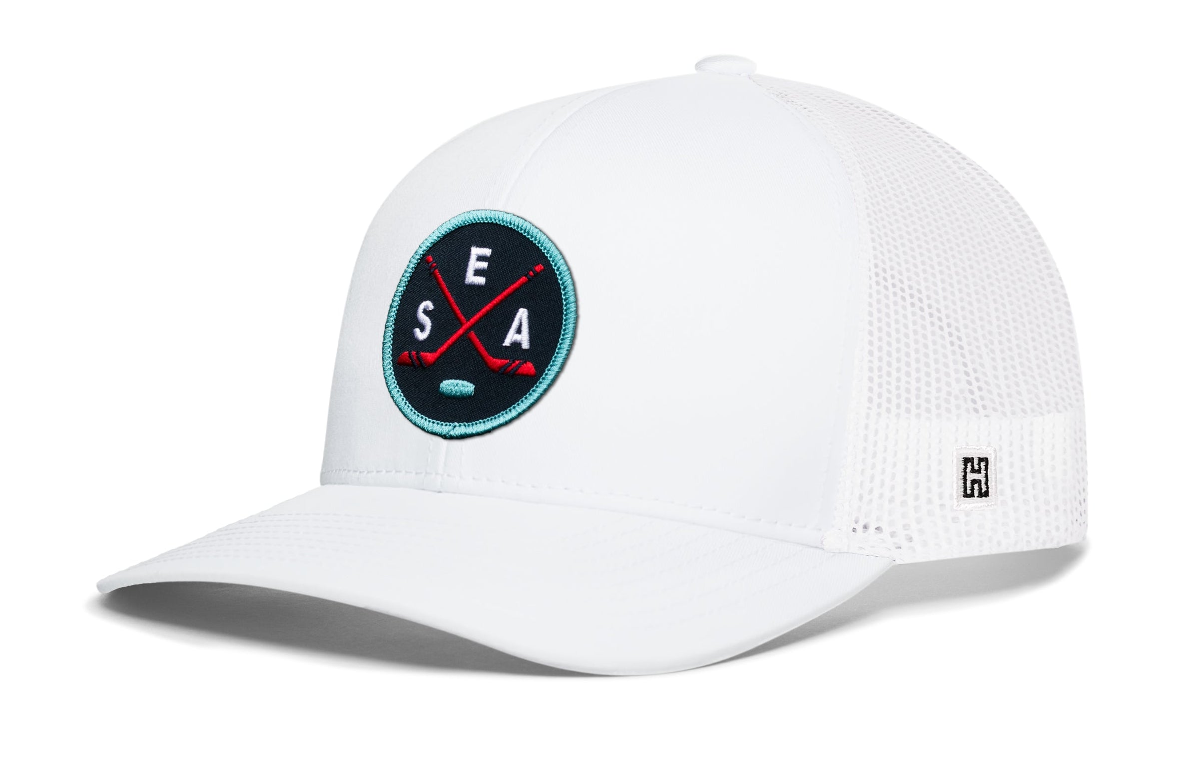 Seattle Hockey Trucker Hat  |  SEA X Snapback