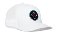Seattle Hockey Trucker Hat  |  SEA X Snapback
