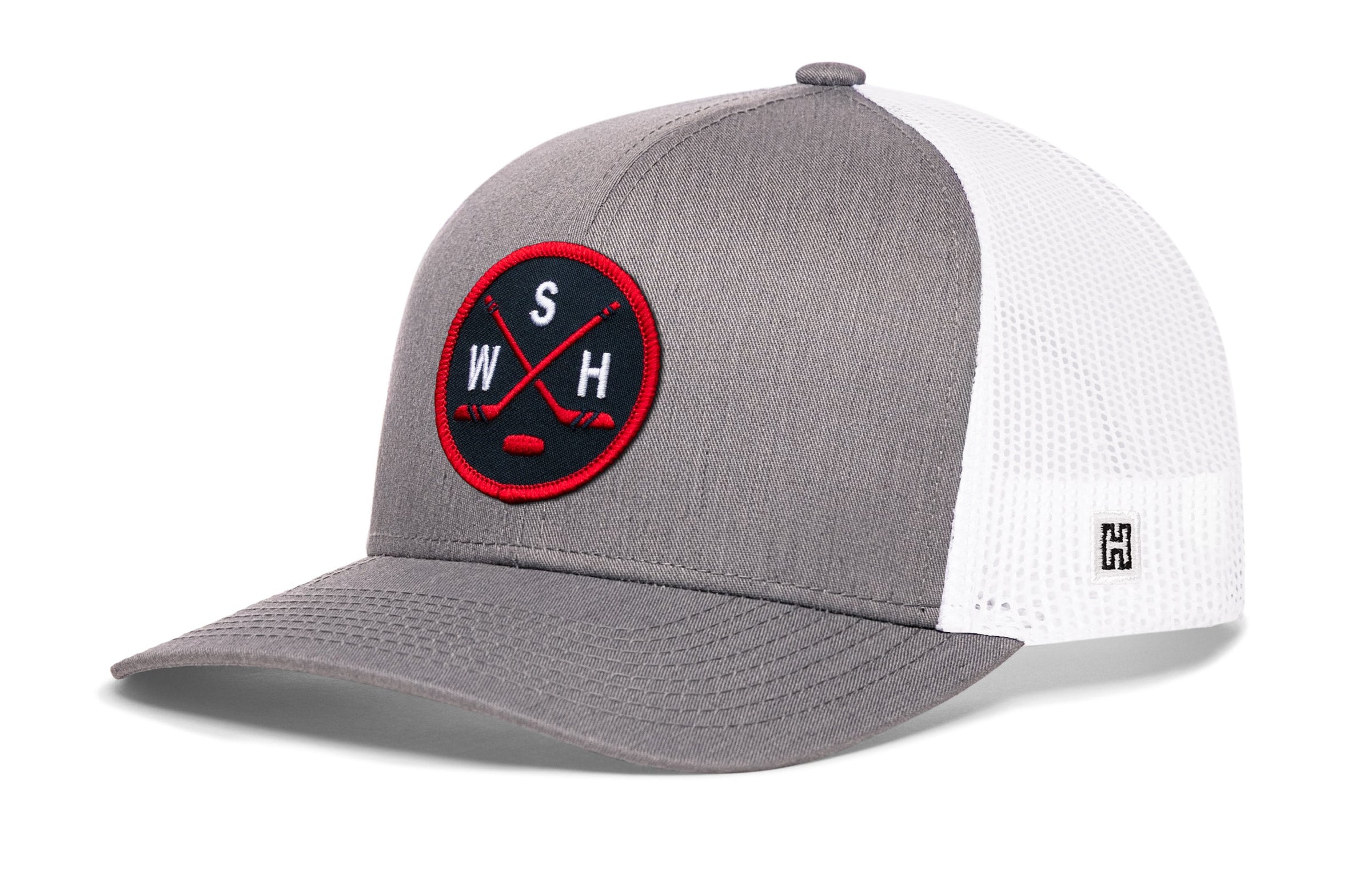 Washington DC Hockey Trucker Hat  |  WSH X Snapback