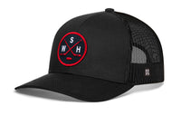 Washington DC Hockey Trucker Hat  |  WSH X Snapback