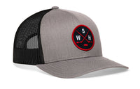 Washington DC Hockey Trucker Hat  |  WSH X Snapback