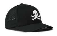 Skull and Crossbones Performance 5-Panel Hat  |  Jolly Roger Flexfit® Snapback