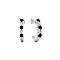 Half Huggie Hoop Earring