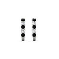 Half Huggie Hoop Earring