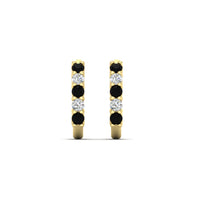 Half Huggie Hoop Earring
