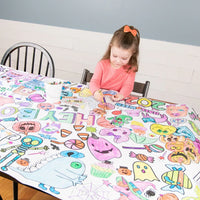 Halloween Coloring Tablecloth - BIG FRENCHIES