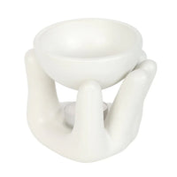 White Hand Ceramic Oil Burner - BIG FRENCHIES