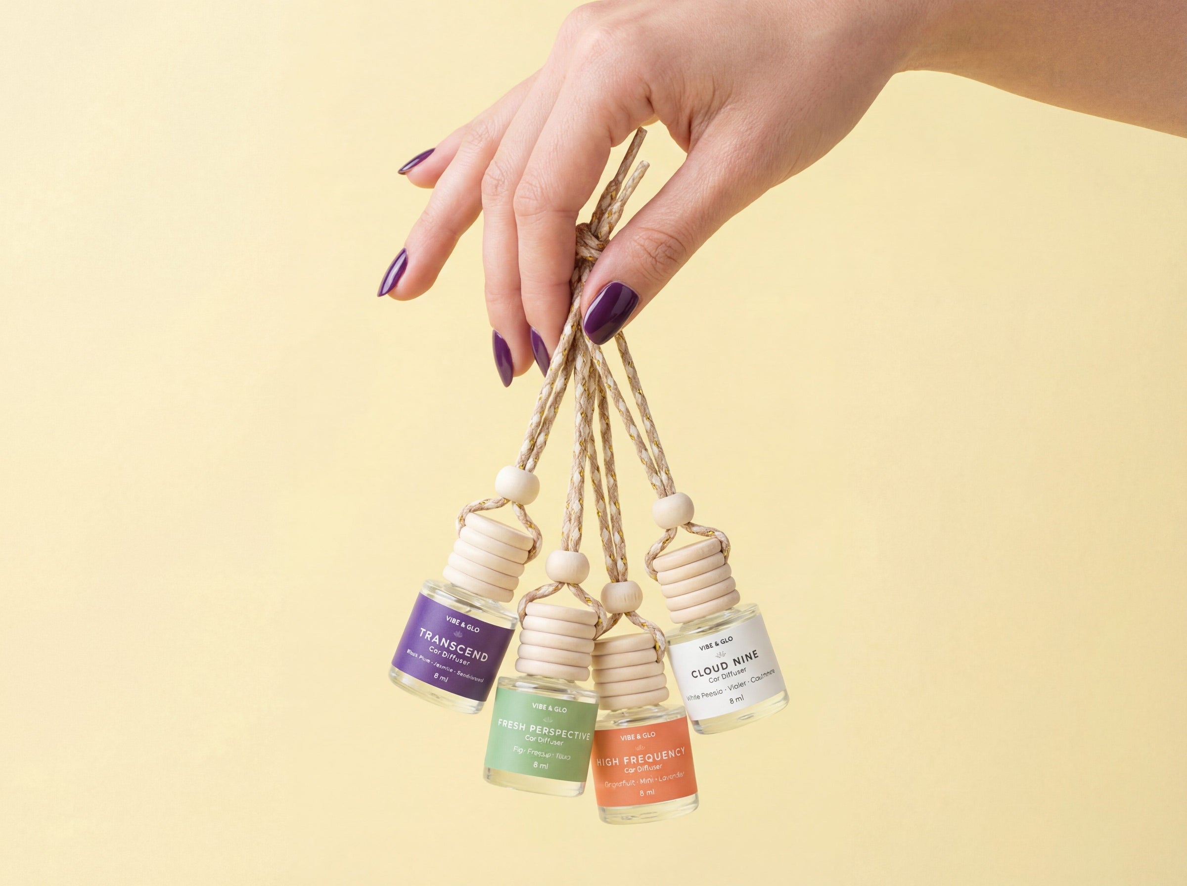 Hanging Car Diffuser | Non-Toxic Car Freshener - BIG FRENCHIES