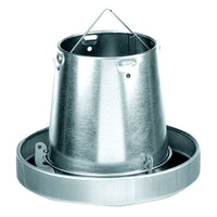 Hanging Galvanized Metal Chicken Feeder & Accessories