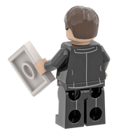 Hans Gruber - Die Hard - Custom Printed Minifig - Made Using LEGO® Parts