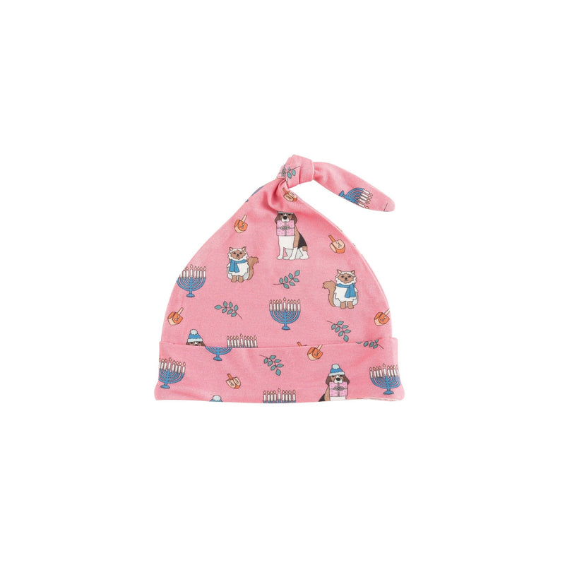 Hanukkah Pets (Knotted Hat) - Pink - BIG FRENCHIES