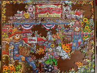 Happy Fall Y'all 1000 Piece Jigsaw Puzzle | Springbok Puzzles - BIG FRENCHIES