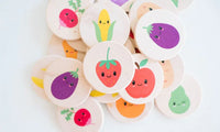 Happy Farmer's Market Matching Tiles - BIG FRENCHIES