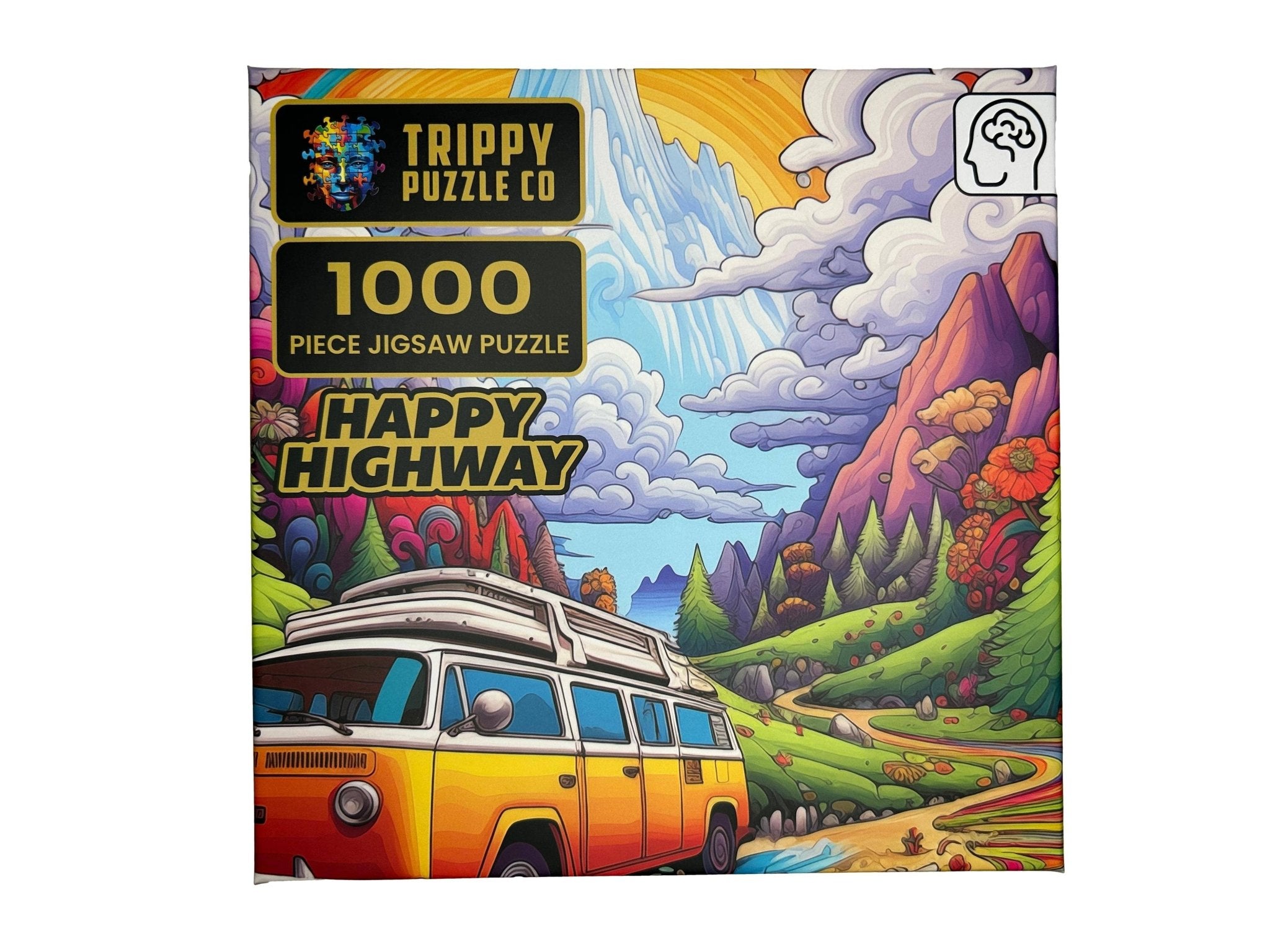 Happy Highway 1000 Piece Jigsaw Puzzle | Trippy Puzzle Co