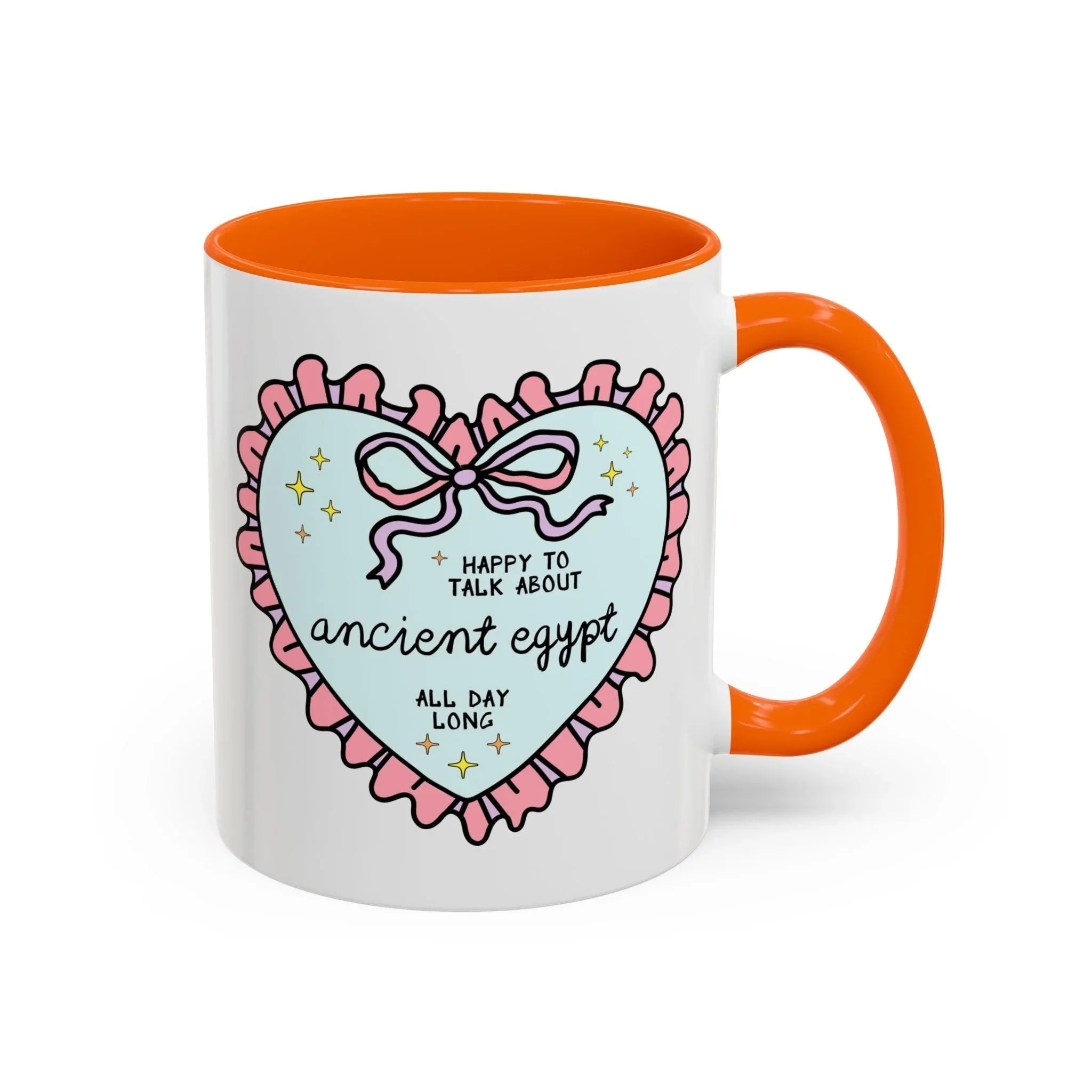 Happy to Talk About Ancient Egypt All Day Long Coffee Mug - BIG FRENCHIES