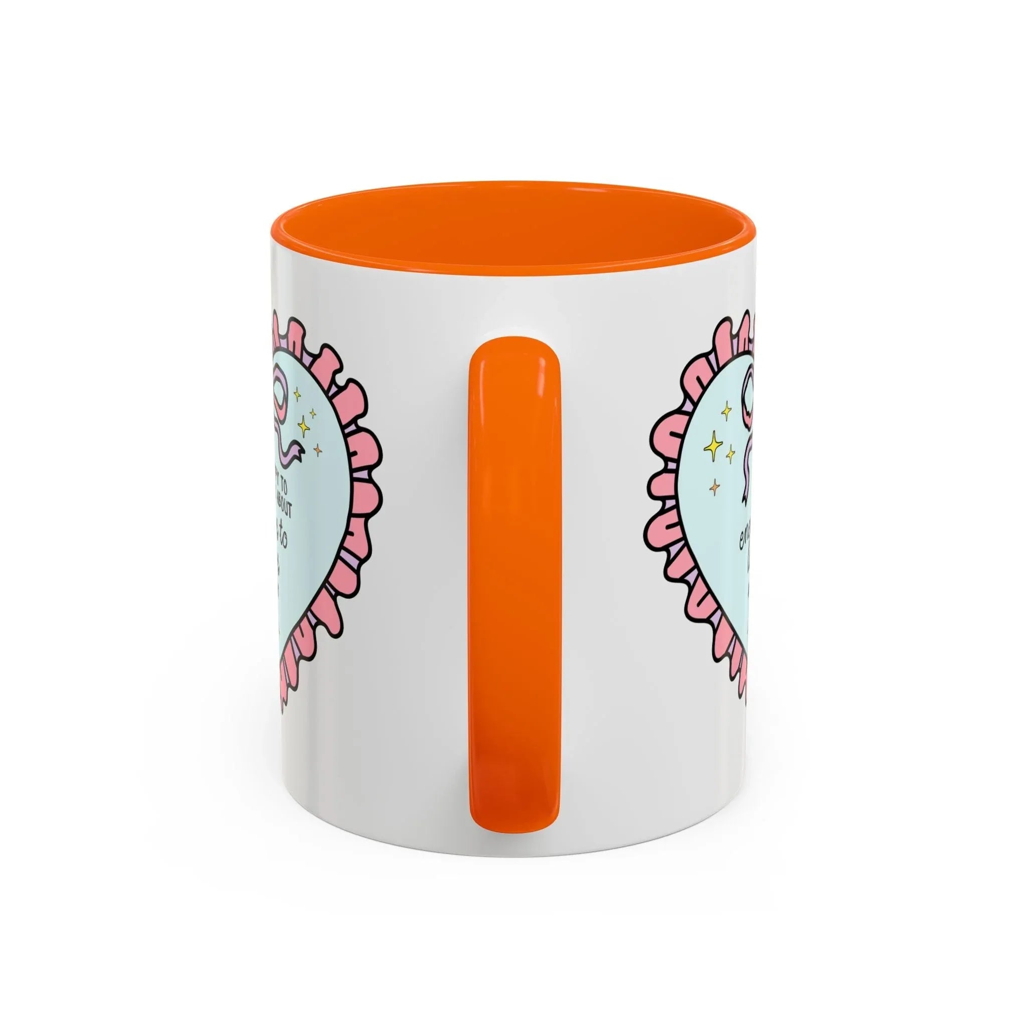 Happy to Talk About Enemies to Lovers All Day Long Coffee Mug - BIG FRENCHIES