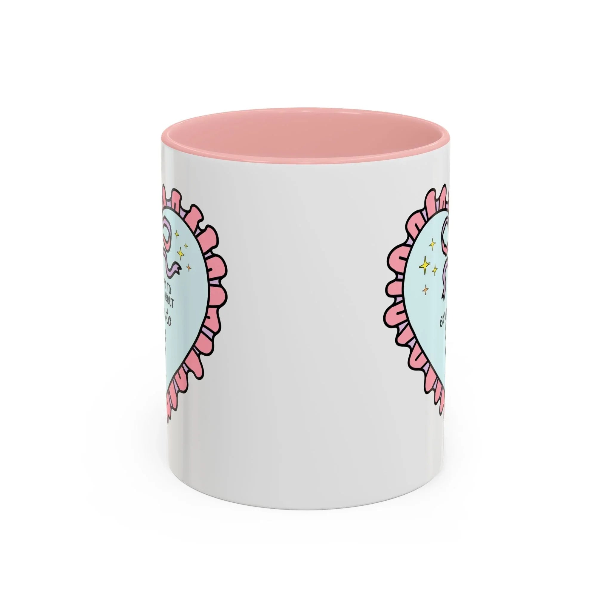 Happy to Talk About Enemies to Lovers All Day Long Coffee Mug - BIG FRENCHIES