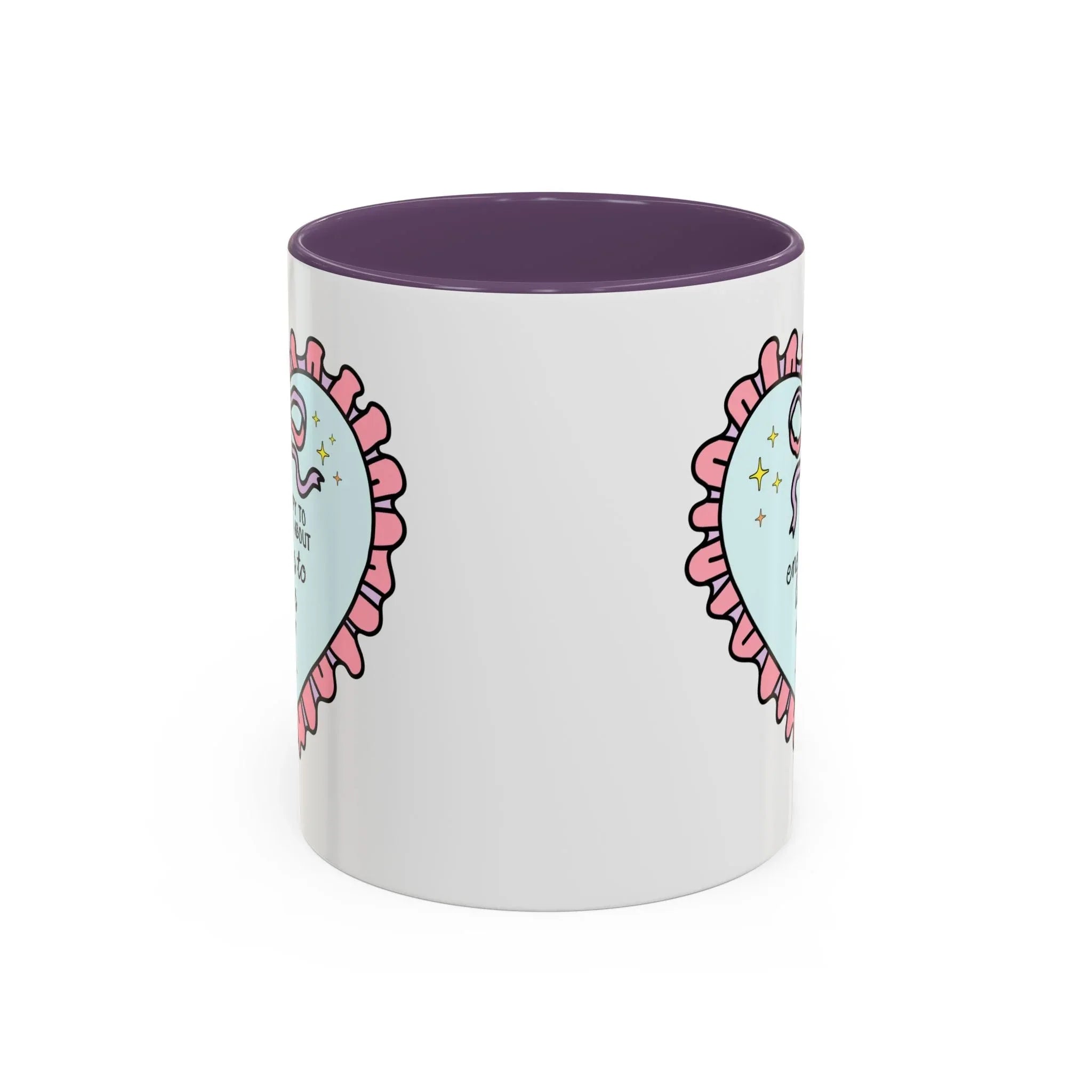 Happy to Talk About Enemies to Lovers All Day Long Coffee Mug - BIG FRENCHIES