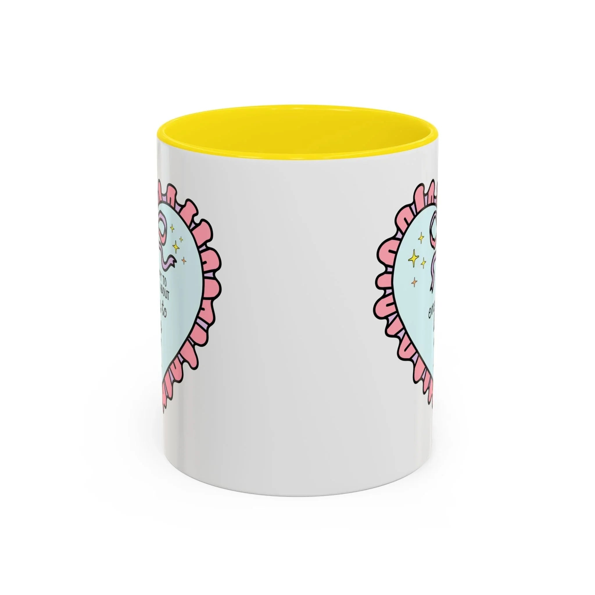 Happy to Talk About Enemies to Lovers All Day Long Coffee Mug - BIG FRENCHIES