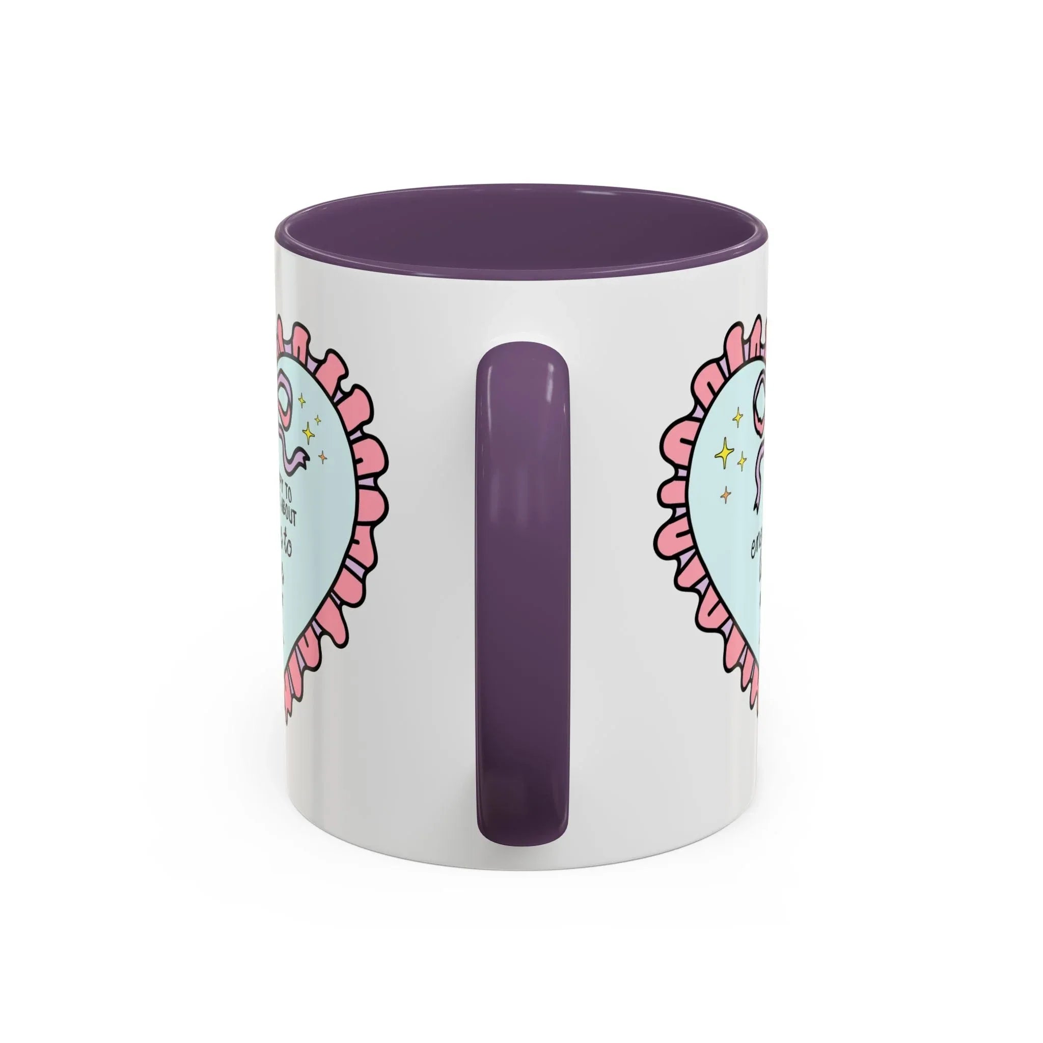 Happy to Talk About Enemies to Lovers All Day Long Coffee Mug - BIG FRENCHIES
