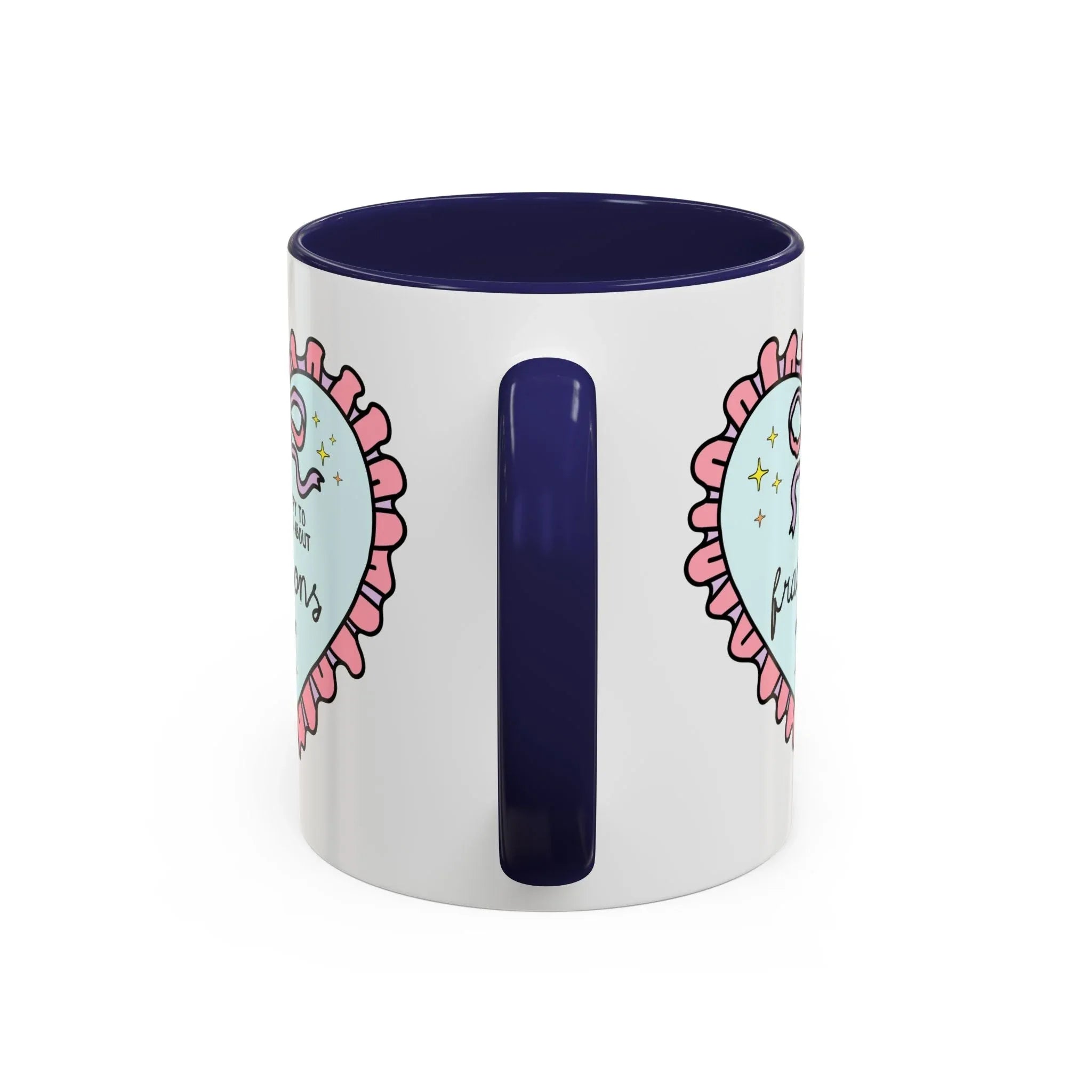 Happy to Talk About Fractions Coffee Mug - BIG FRENCHIES